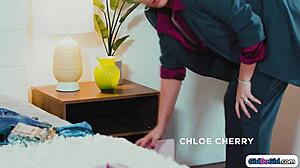 I spank my stepteen for breakin her toy.