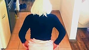 cute tranny babe veronica practices roleplay with toys