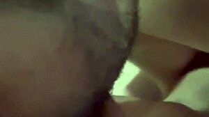 Intense interracial actie met Latina na feest