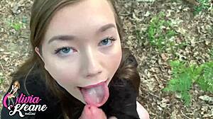 Hot Teen 18+ POV Outdoor Scene