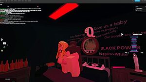 Rough quickie with blonde and big black cock