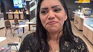 Amateurs Enjoy Fast Food And Public Fun