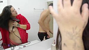 damn, shoving my thick rod in her huge pussy! 🔥