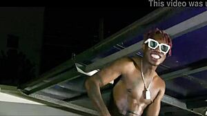 Wow, African 3-Some With Big Asses And Tongue Action!