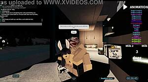 I watched this slut get gangbanged in a Roblox condo