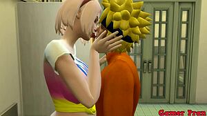 Hinata and Naruto Get Steamy Advice in Kitchen