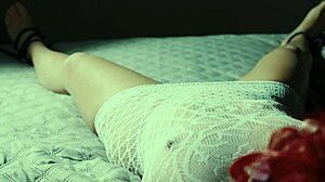 milf tied up for muff diving to orgasm