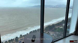 time freeze trick - banging the maid and creaming inside her