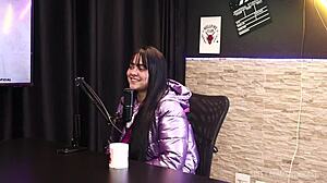 Pamela Sagaz Compilation In Sheer Red