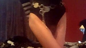 sexy shemale legs on display by rikitgurl69 in leggings