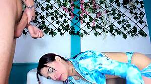 Jazmin Sucks in Doggy - Epic Blowjob Action!