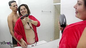 damn, shoving my thick rod in her huge pussy! 🔥