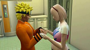 Hinata and Naruto Get Steamy Advice in Kitchen