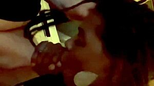 Late Night Homemade Blowjob for Neighbor White Boy