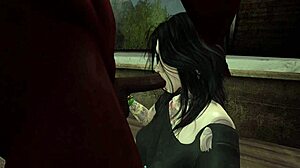 Second life black pizza delivery man fucks white woman