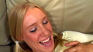 allison pierce, fresh and eager, rides a monster cock hard