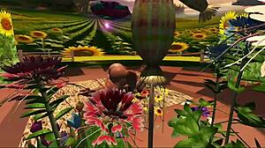 Exploring a fantasy bubble of pleasure with my couple and voyeur elements