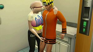 Hinata and Naruto Get Steamy Advice in Kitchen