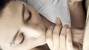 neighbor woke me up with a dick in my mouth and came in my face