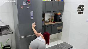 did i hire this maid just for her big ass?
