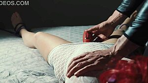 milf tied up for muff diving to orgasm