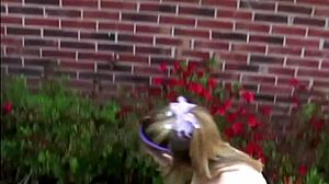 Two petite teens enjoy hotel room in lingerie