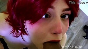 Cute Girl Moans In POV Session