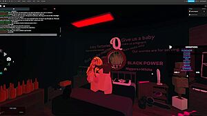 Rough quickie with blonde and big black cock