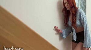 Lesbea Katy Rose enjoys lesbian scissoring and intense pussy eating.