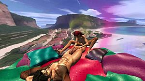 Exploring a fantasy bubble of pleasure with my couple and voyeur elements