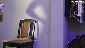 Horny school crush risking it all for pleasures