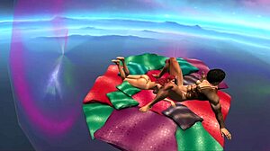 Exploring a fantasy bubble of pleasure with my couple and voyeur elements