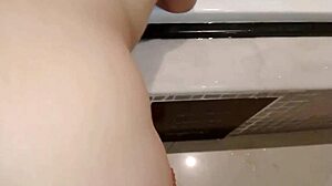 Chubby Babe Gets Pounded in Hotel Hot Tub and on Fridge Top