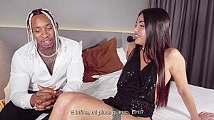 Martina Smeraldi Squirts Hard From BBC In Interview.