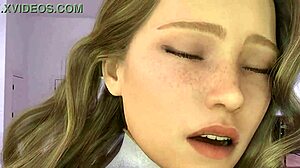 Freshwomen ep 3 with Lily and Emilia steamy action