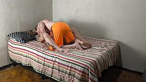 Mother-in-law gives stepson unprotected sex?