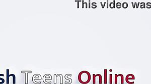 British Teen 18+ Lana Harding in Wild Solo Casting Debut