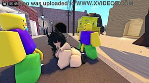 emma got fucked by 3 guys on the roblox whorblox street