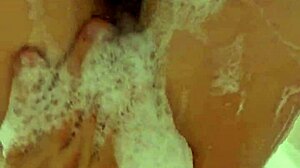 Sexy wife sucks dick before mutual masturbation in bathroom