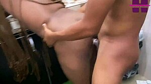 Hot sex in the kitchen before making hot meal please subscribe to red