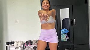 my boss gave me the day off for exercise but i ended up squatting on his big cock