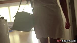 Beautiful European Maid Feels Glamour In Interracial POV Doggystyle Passion