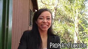 Young Black Real Estate Agent Feels Betrayed After Being Tricked Into Fucking Pervert With Camera