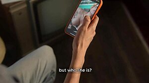 lorenadoll hooks up with nerd pipeboy after a flirty texting mix-up, riding him hard in cowgirl and doggy