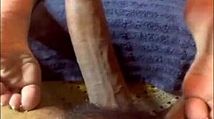 wow, asian sucks monster cock late night!