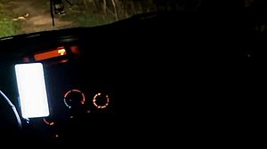 girlfriend in heels bangs stranger outdoors