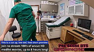 Alix Avery's stimulating exam behind the scenes with roleplay and toys 😏