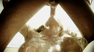 Hey, Watch Cindy Behr Get Messy With Food On Her Big Boobs, Then She Sucks And Fucks! 🍕😉