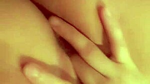 Redhead Latina Fingers Shaved Pussy