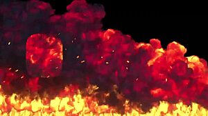 Threesome Sex with Two Guys Banging a Big Latina Shemale in Wild Orgy